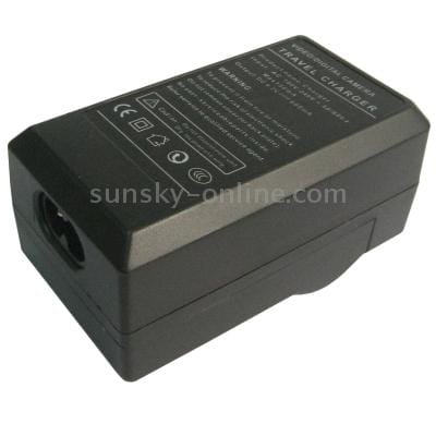 Digital Camera Battery Charger for Panasonic VBF10E (Black)