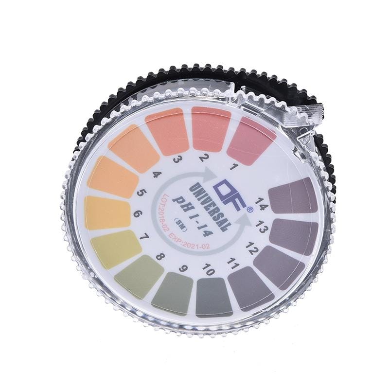 5Meters 0-14 PH Test Paper Alkaline Acid Indicator Paper For Water Urine Saliva Litmus Testing Measuring Analysis Kits