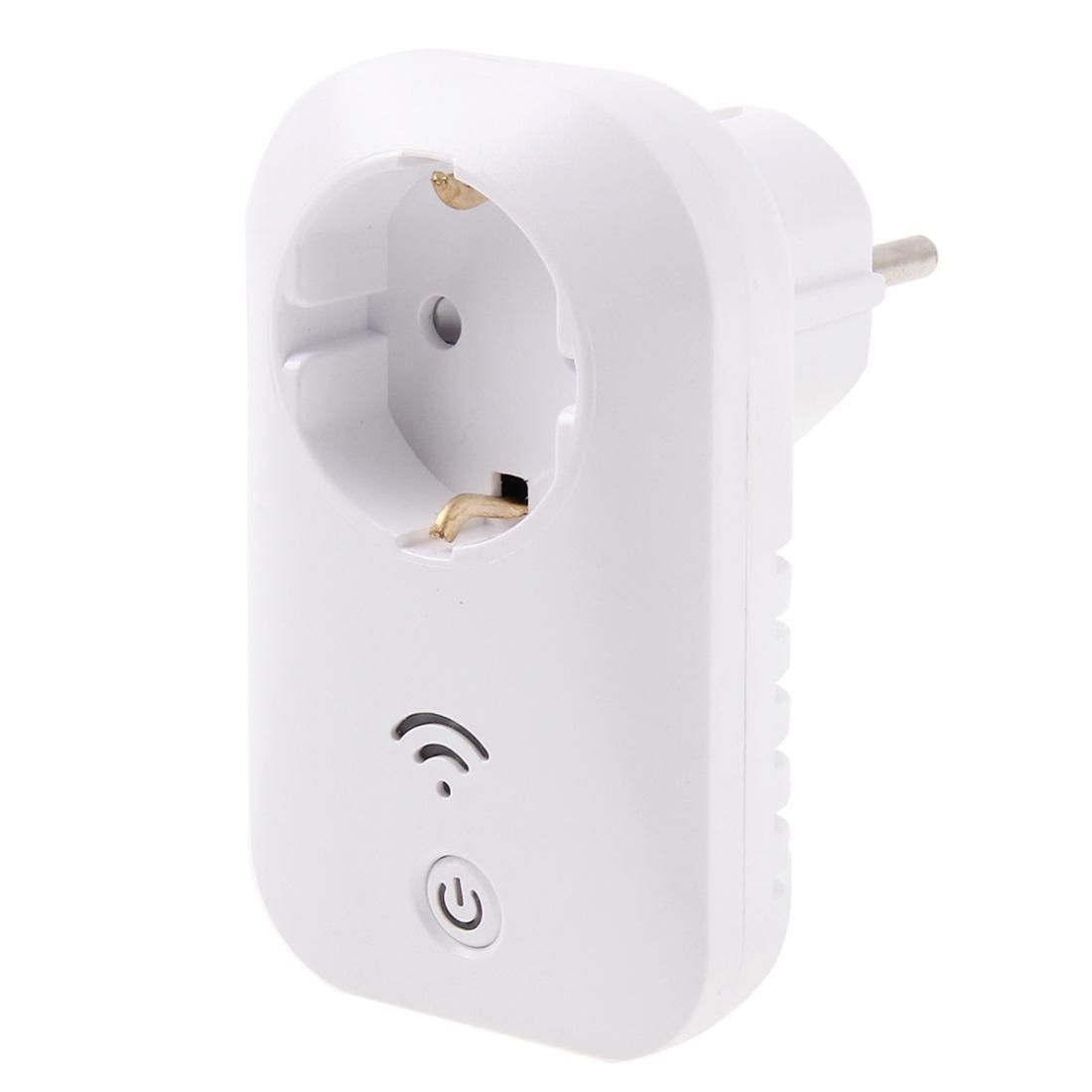 BangSmart S1 Wifi Alarm Socket Remote Control Smart Socket with Door Sensor, Android + iOS Supported, EU Plug