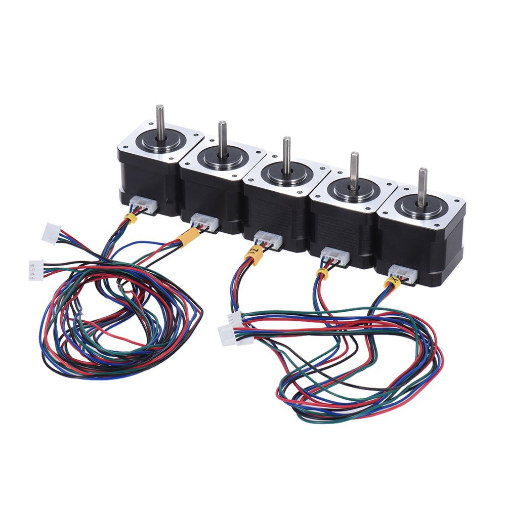 5pcs Nema 17 Stepper Stepping Motor Drive Control 2 Phase - 5pcs