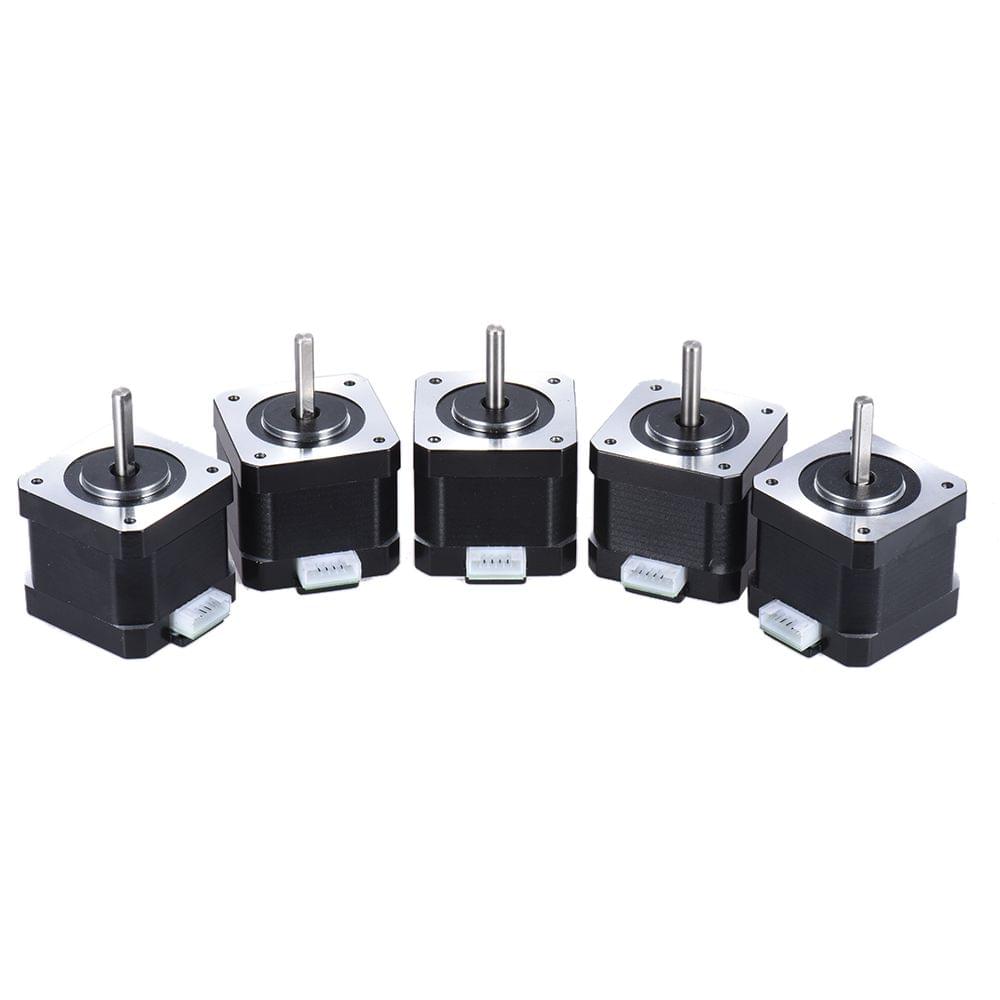 5pcs Nema 17 Stepper Stepping Motor Drive Control 2 Phase - 5pcs
