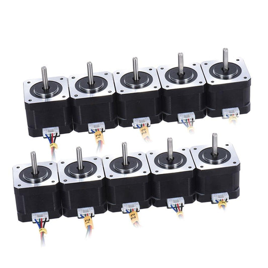 10pcs Nema 17 Stepper Stepping Motor Drive Control 2 Phase - 10pcs