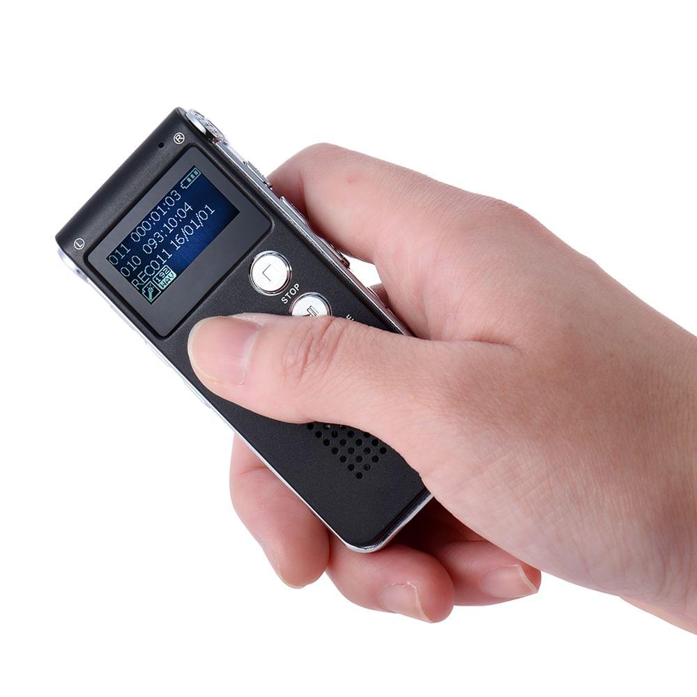 8GB Intelligent Digital Audio Voice Phone Recorder