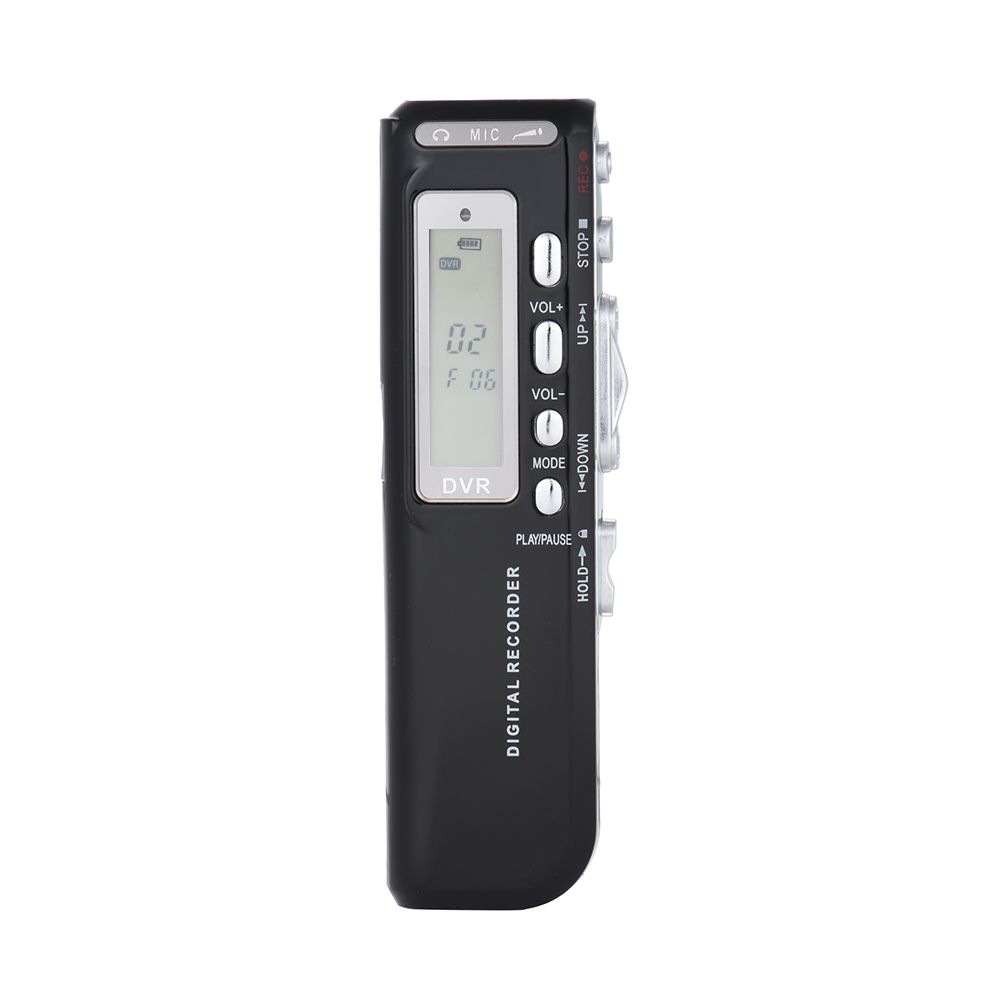8GB Digital Audio Voice Phone Recorder Dictaphone MP3 Music