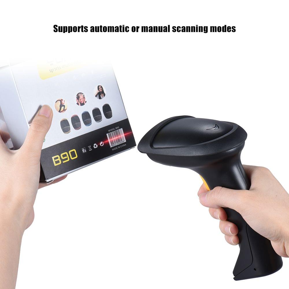 Automatic/ Manual 2.4G Wireless Handheld 1D Barcode Scanner