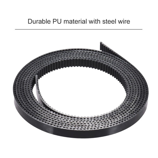 2mm Pitch 6mm Wide Timing Belt PU Material with Steel Wire