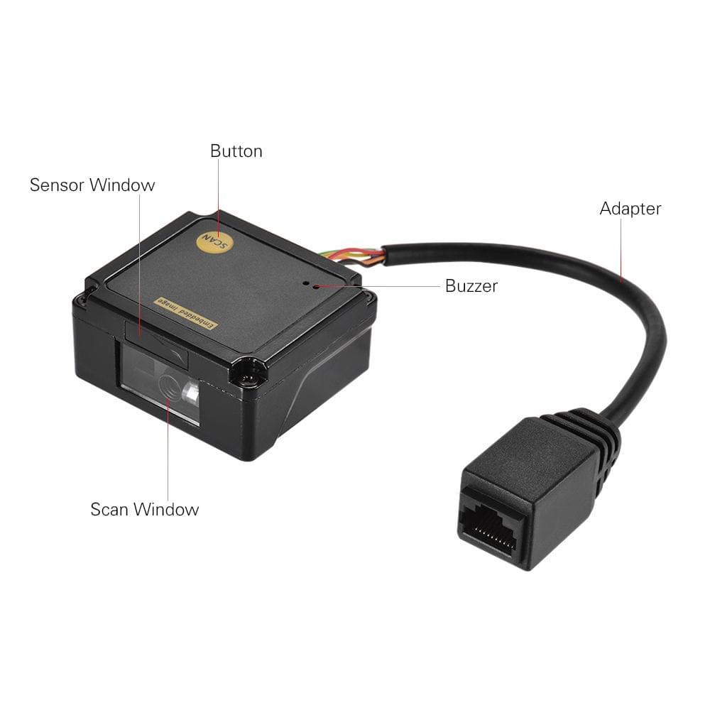 Embedded 1D 2D Barcode Scanner Reader Module CCD Bar Code - 2