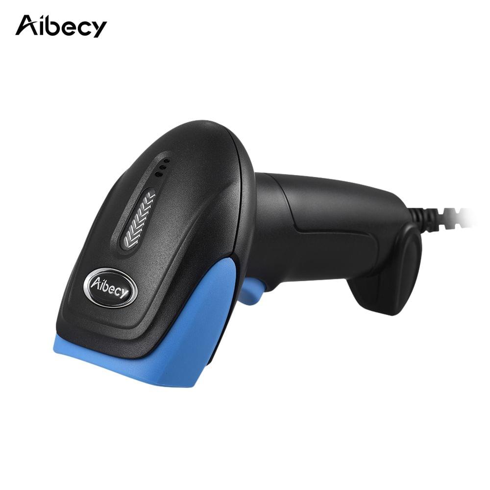 Aibecy Handheld 2D/ QR/ 1D Barcode Scanner Bar Code Reader