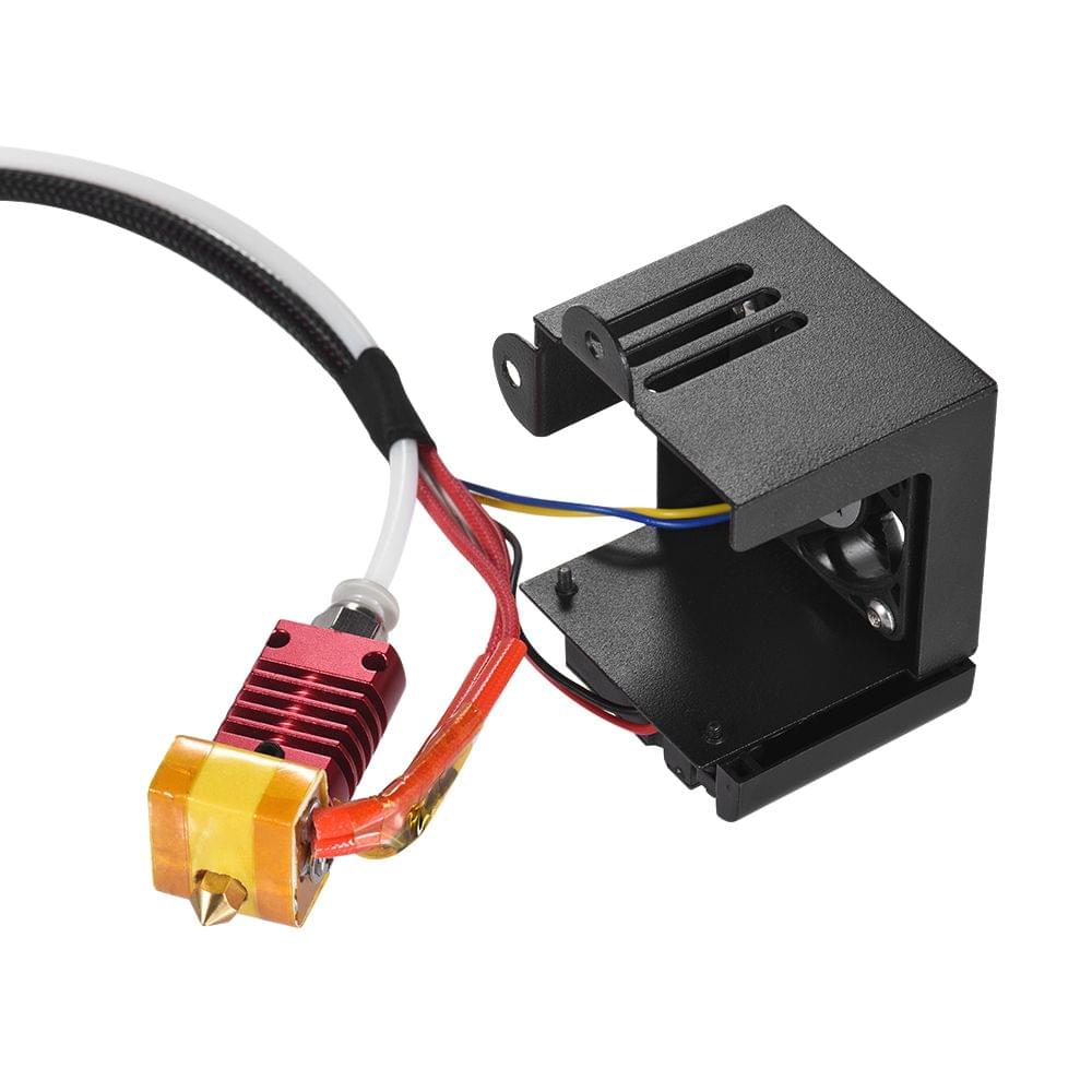 1pc Extruder Kits wth 0.4mm Output Nozzle Double Fans Fan