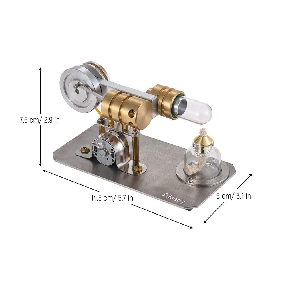 Aibecy Hot Air Stirling Engine Motor Model Electricity