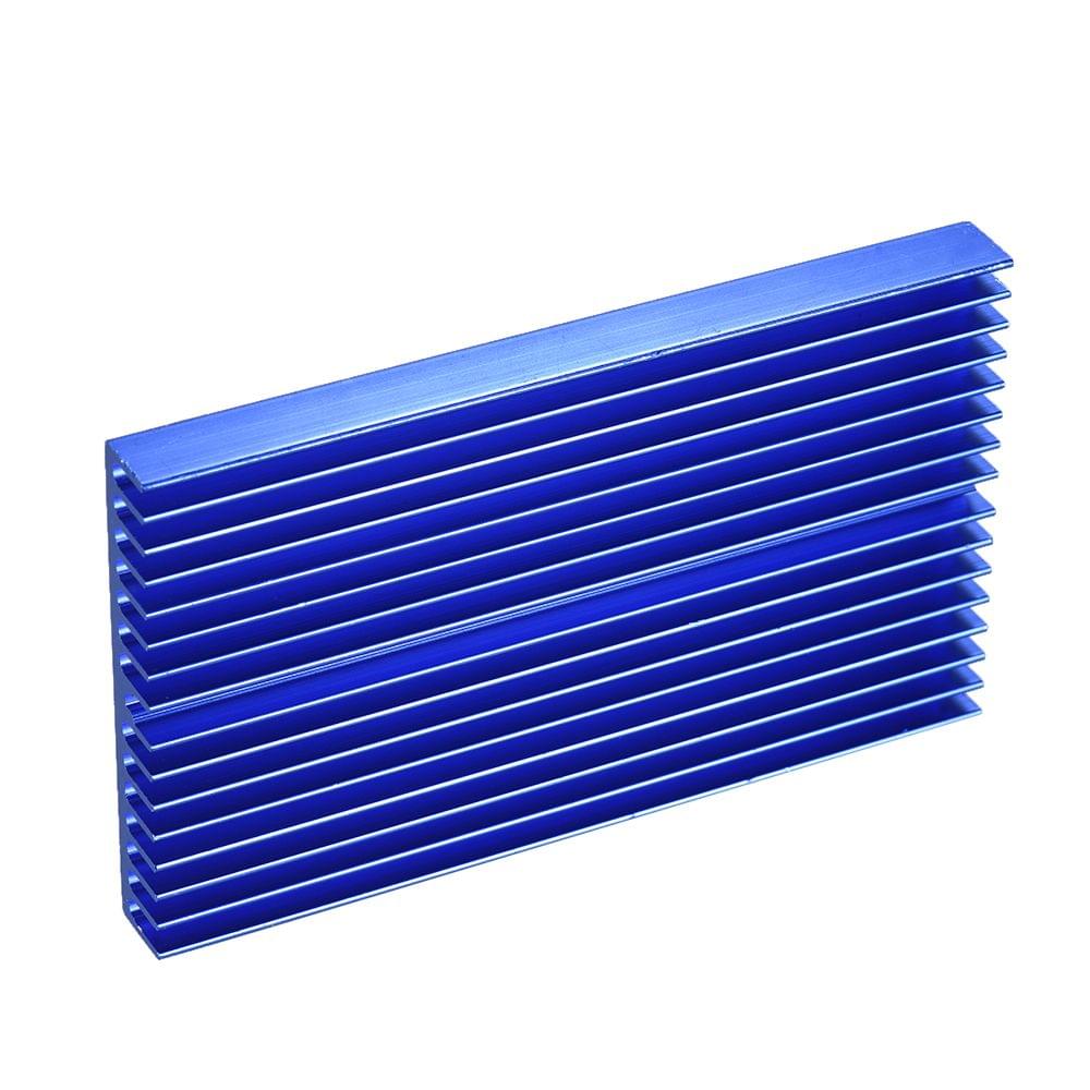 Aluminum Alloy Heat Sink Module Cooler Radiator Blue