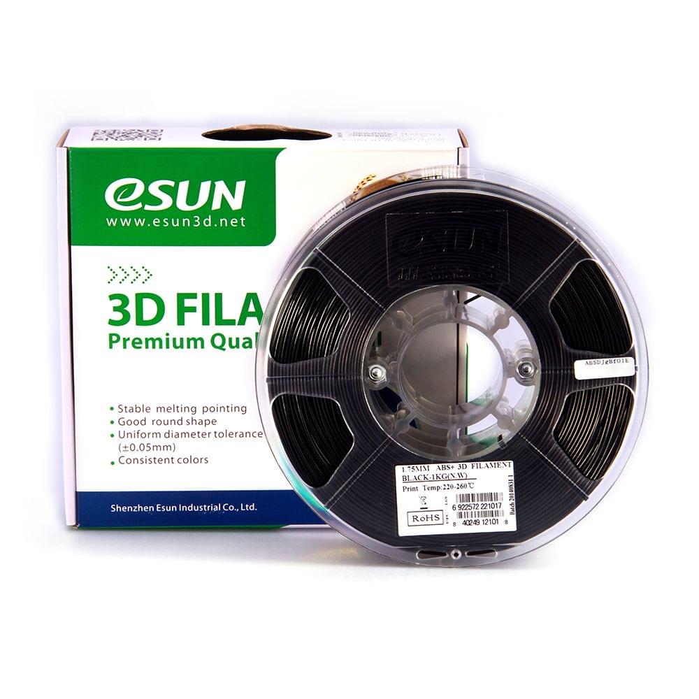 eSUN ABS+ 1.75mm ABS 3D Printer Filament  1kg Spool (2.2lbs)
