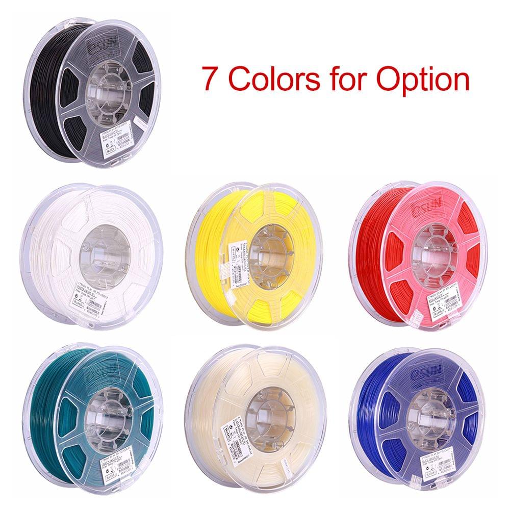 eSUN PLA+ 1.75mm Black 3D Printer Filament Corn Grain