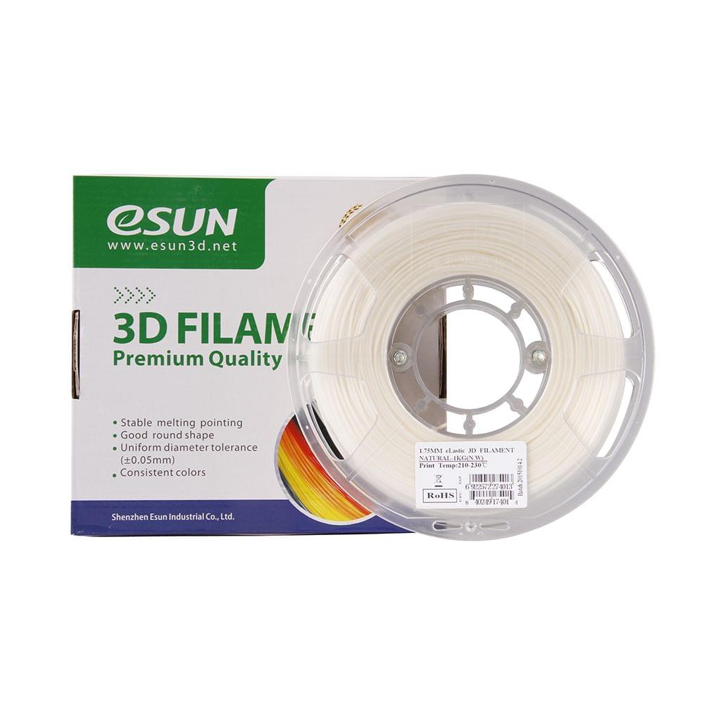 eSUN eLastic TPE 85A 1.75mm Flexible 3D Printer Filament