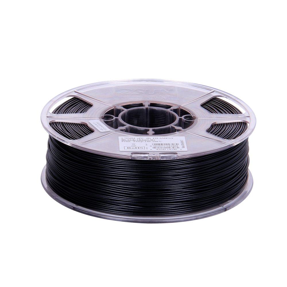 eSUN ePC 1.75mm Filament 1kg(2.2lb) Spool Consumables Black