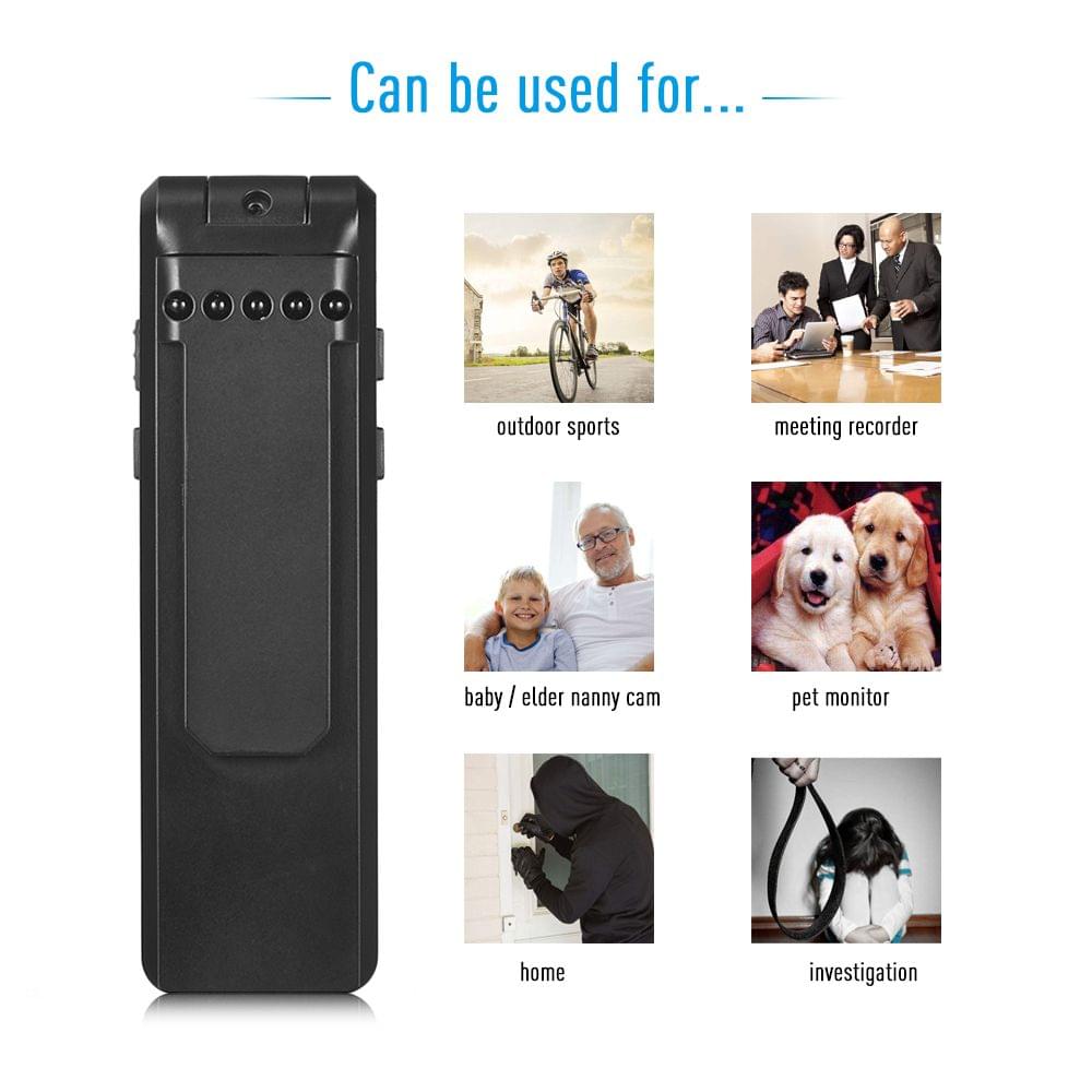 HD 1080P Digital Camera Recorder Video Voice Recording Pen