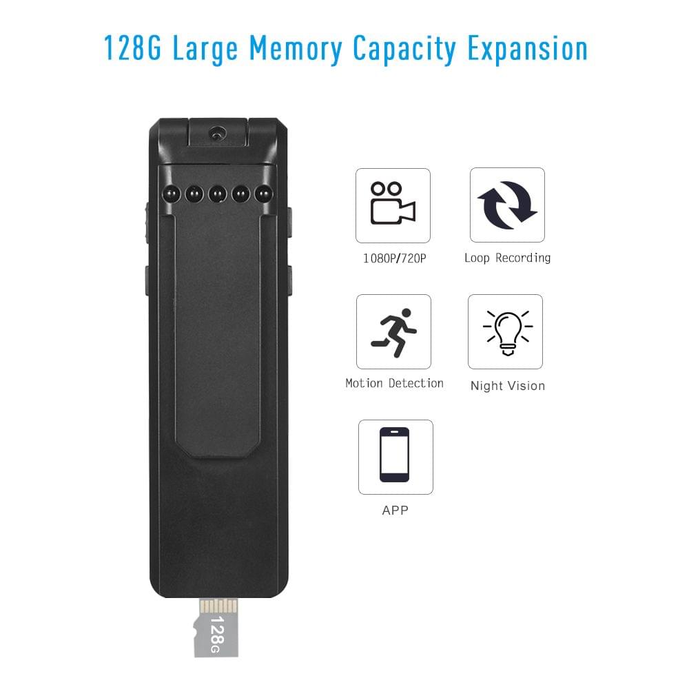 HD 1080P Digital Camera Recorder Video Voice Recording Pen
