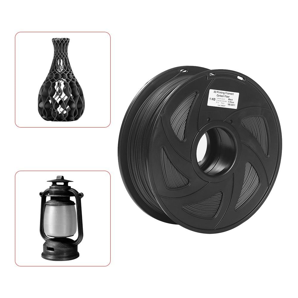3D Printer Filament Carbon Fiber + PLA 1.75mm 1kg Spool