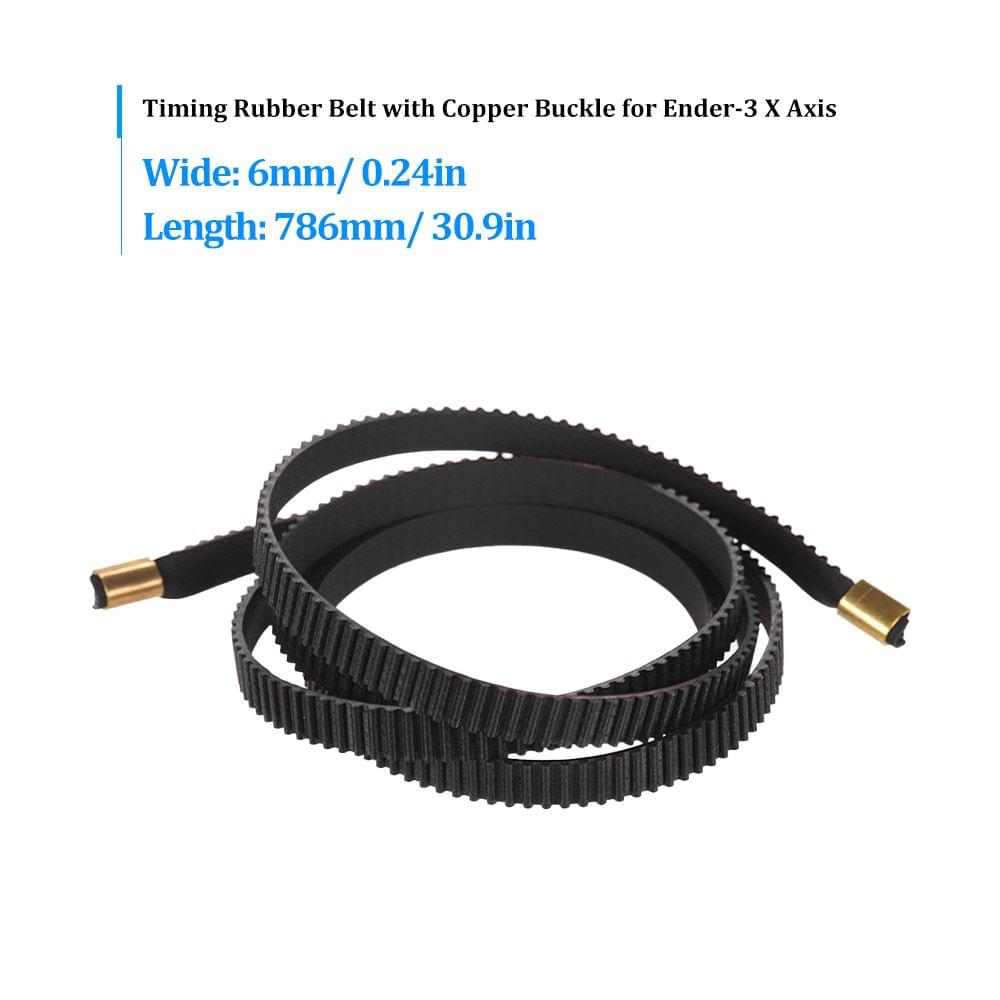 Creality 3D Printer Parts Open Timing Rubber Belt 2GT 786 *