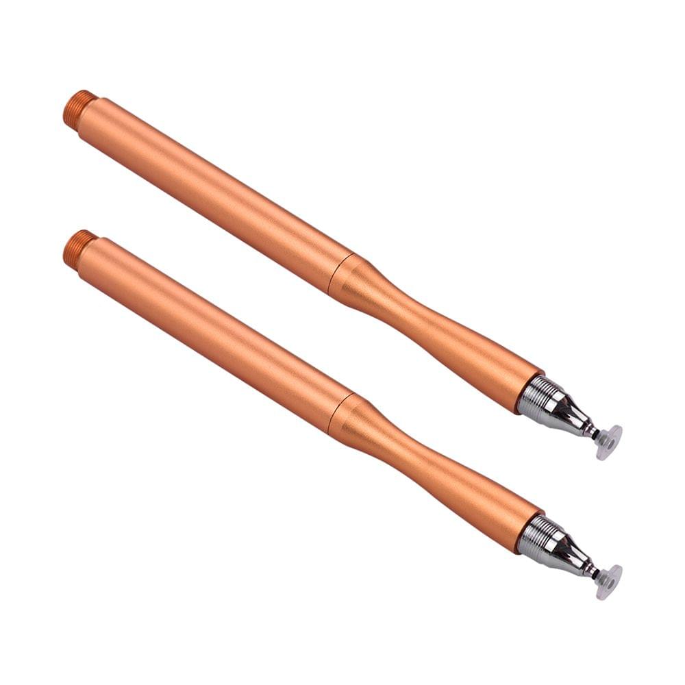 Fine Point 2 in 1 Precision Stylus Pens with Fiber Tip and - Pack of 2