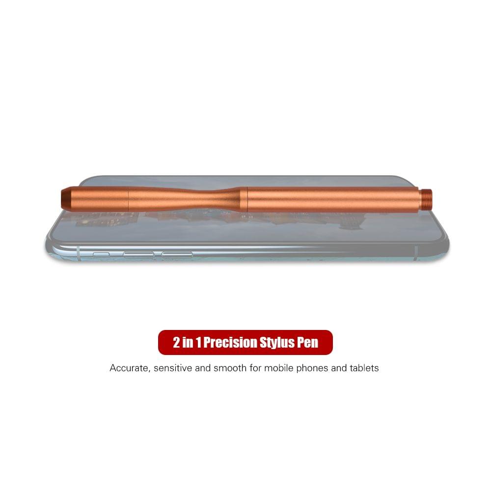 Fine Point 2 in 1 Precision Stylus Pens with Fiber Tip and - Pack of 2
