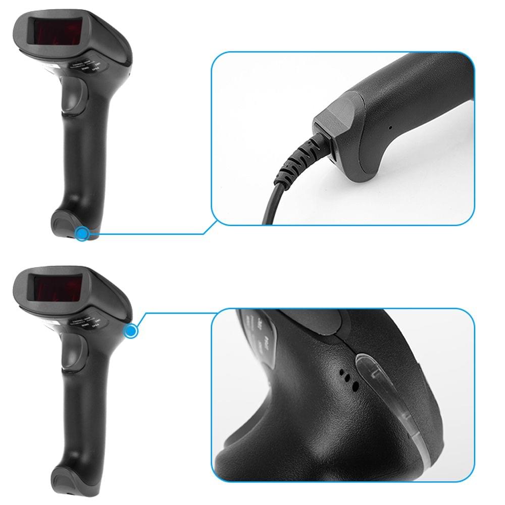 Handheld Barcode Scanner Supermarket Portable Sanner for Pos