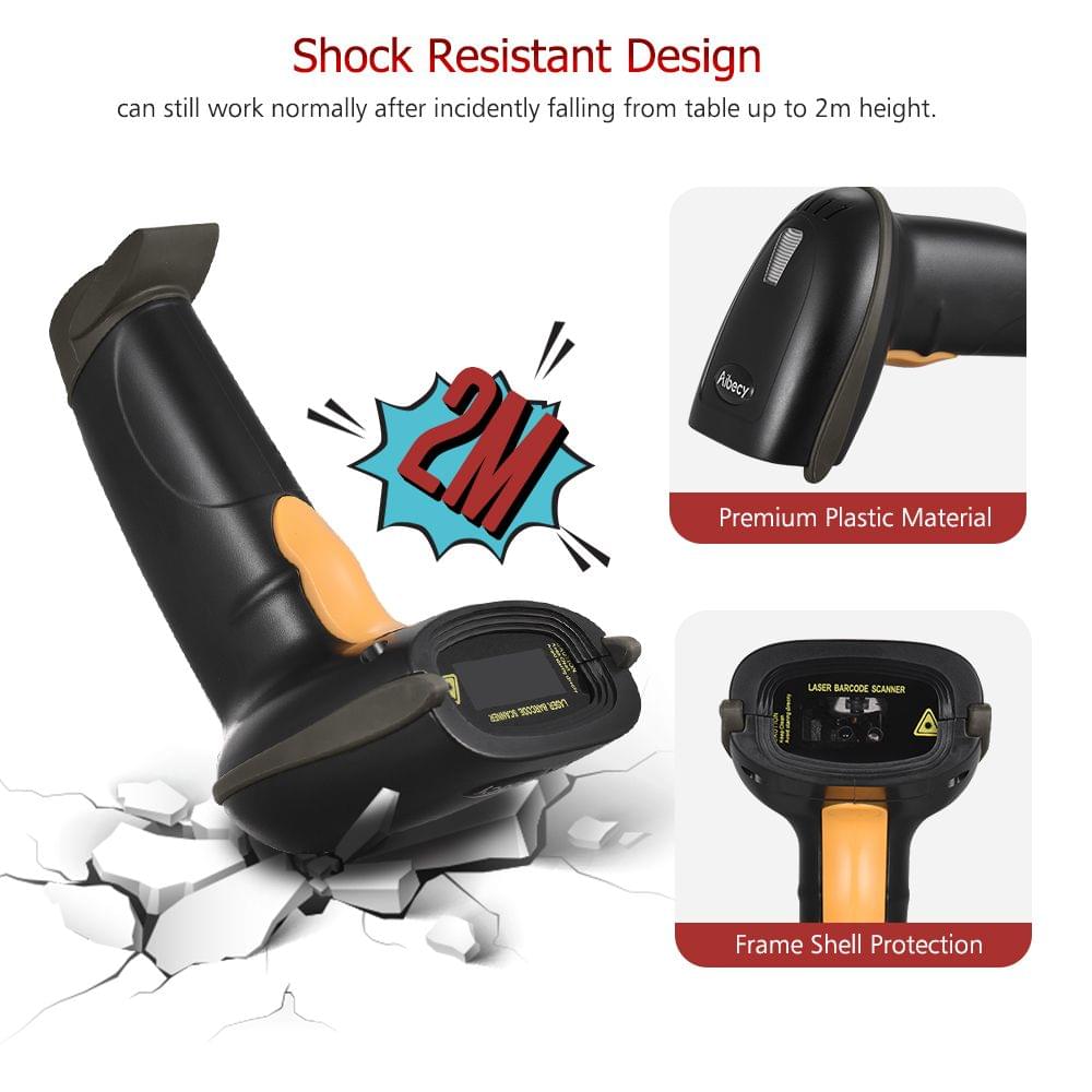 Automatic USB Barcode Scanner Wired Bar Code 1D