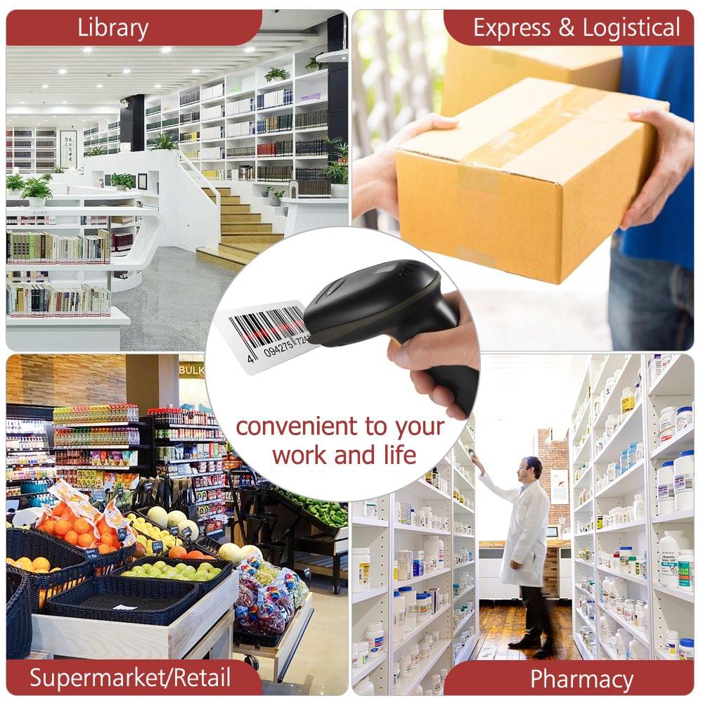 Automatic USB Barcode Scanner Wired Bar Code 1D