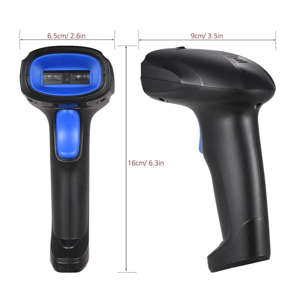 Aibecy Handheld CCD Barcode Scanner Automatic USB Wired 1D