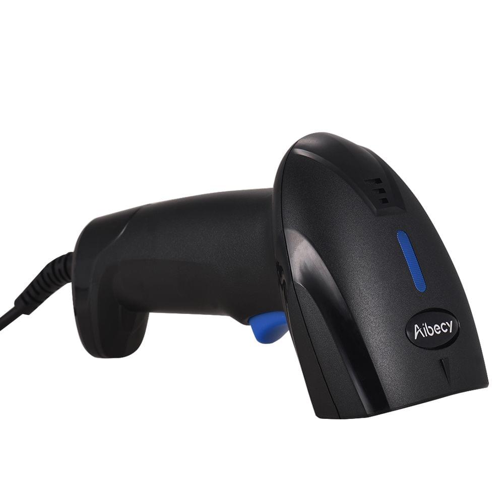 Aibecy Handheld CCD Barcode Scanner Automatic USB Wired 1D
