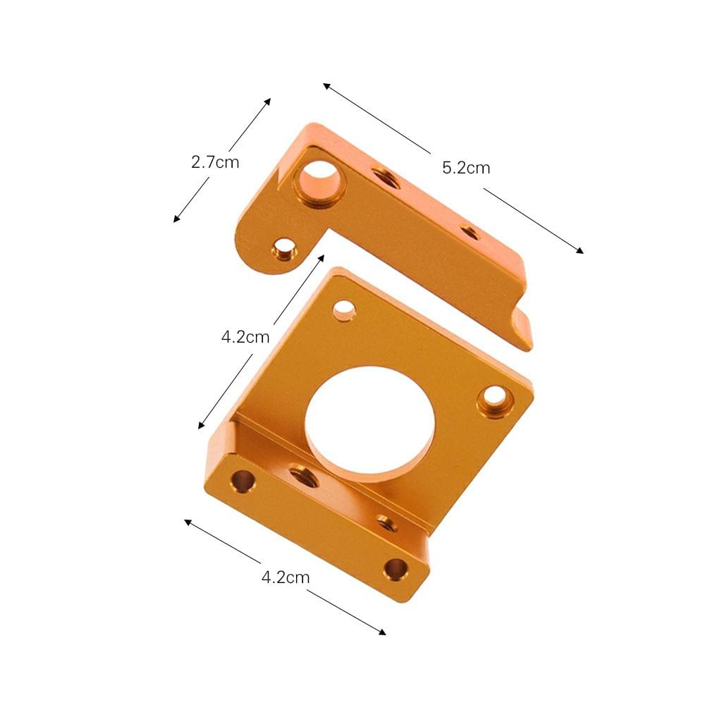 MK8 Extruder Aluminum Alloy Block DIY Kit for 1.75mm - Right Hand