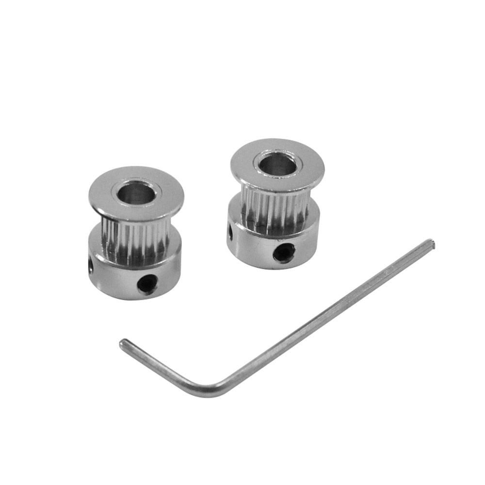 Aibecy 3D Printer Tool Kit 16 Teeth 20 Teeth Timing Alumiun - 20 teeth 5mm pulley&belts&wrench