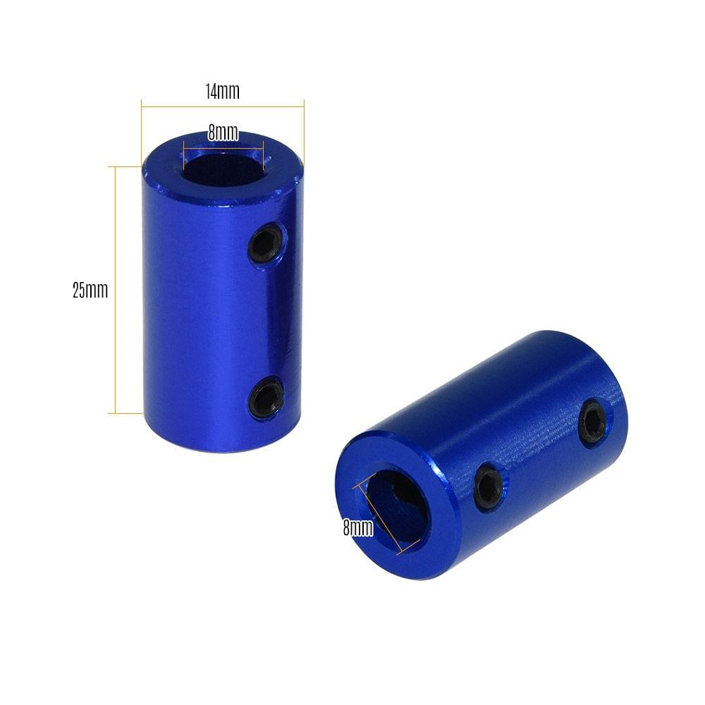 Aibecy Aluminum Alloy Flexible Shaft Coupler 8mm*8mm - 8mm 8mm