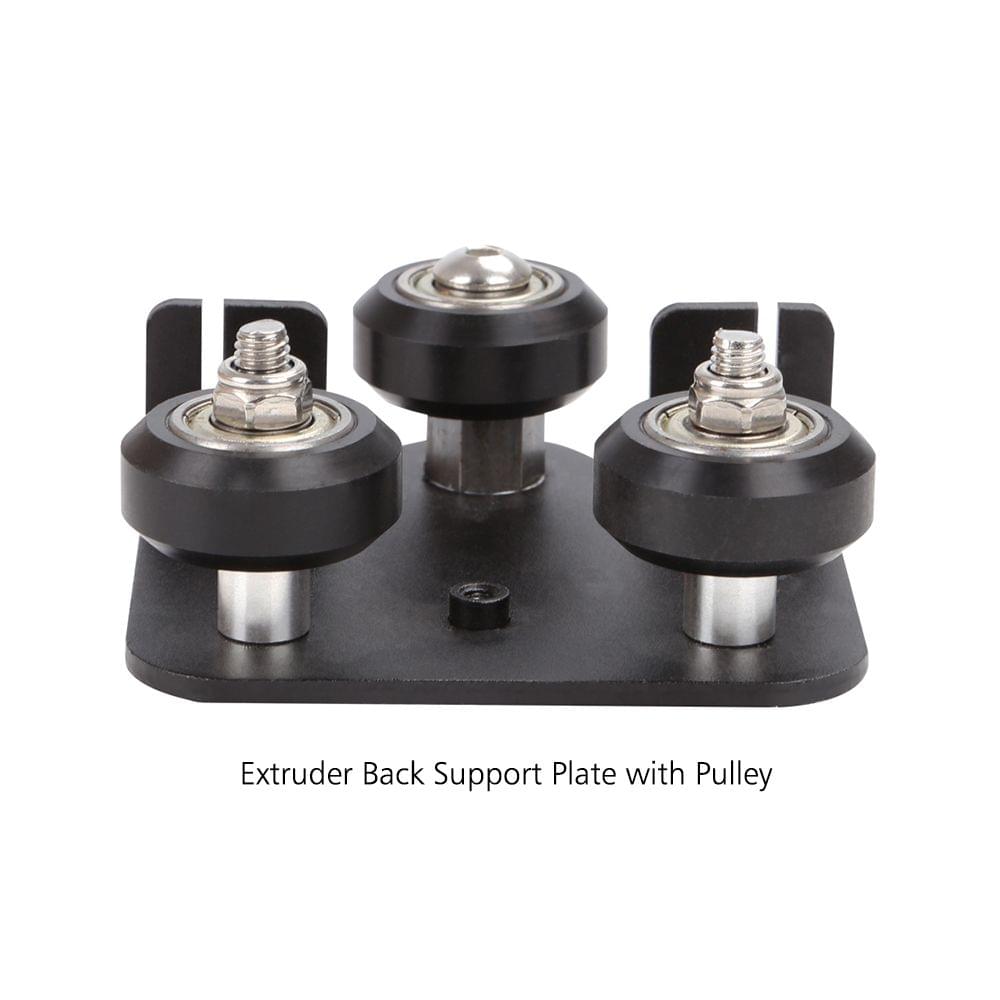 Creality 3D Extruder Back Support Plate with Pulley 3D - 1pcs