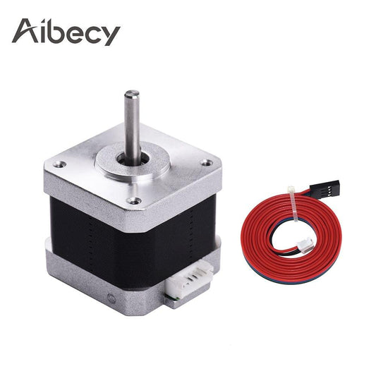 Aibecy 3D Printer 17HS4401 Stepper Motor 1.5A 40N.cm 4-Lead - 1 set of 17HS4401&DuPont