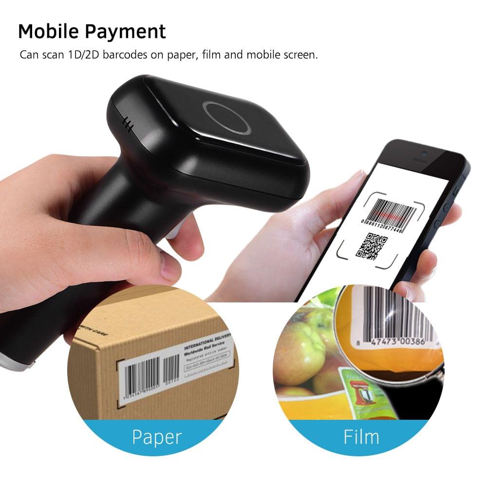 Handheld USB Wired CMOS Image Barcode Scanner 1D 2D QR