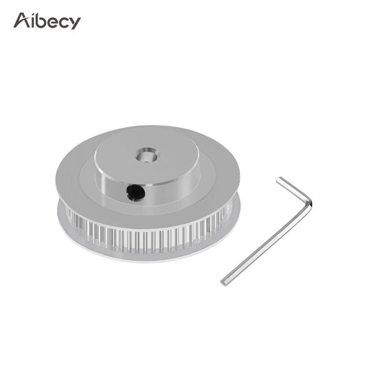 Aibecy Aluminum GT2 Timing Pulley 60 Teeth 60T 5mm Bore - 5mm Bore
