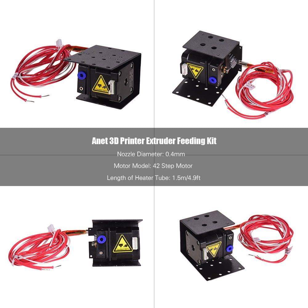 Anet 3D Printer Extruder Remote Feeder Feeding Kit with 1.5