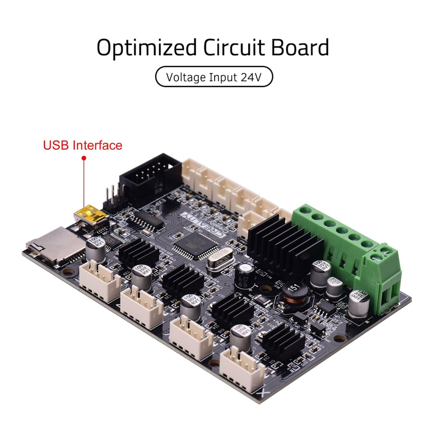 Creality 3D Base Control Board Mother Board V1.1.5 Silent - for Ender-5Pro