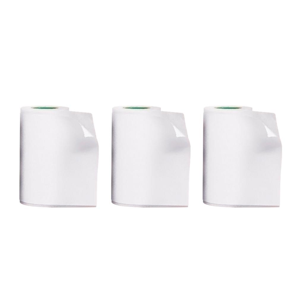 Long-Lasting 10-Year Preservation Sticky Thermal Paper Roll - Adhesive&3 Rolls