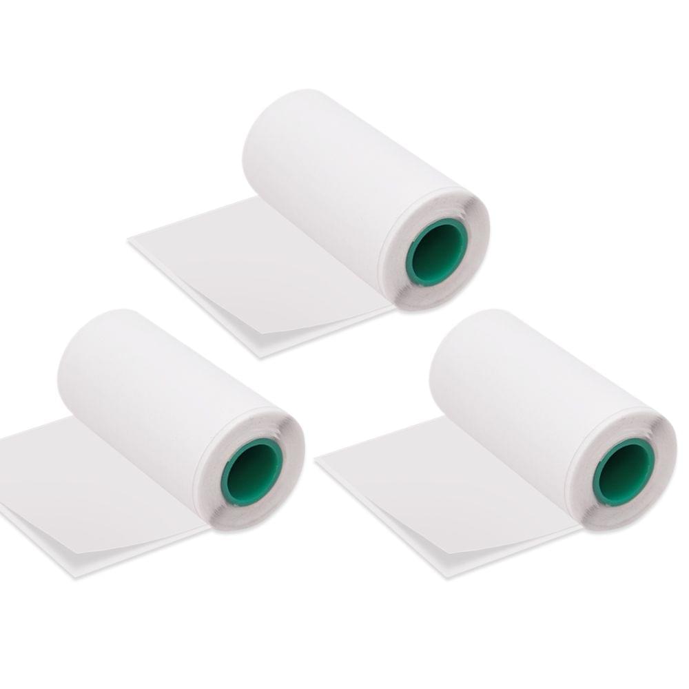 Long-Lasting 10-Year Preservation Sticky Thermal Paper Roll - Adhesive&3 Rolls