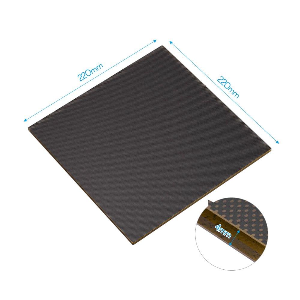 220*220mm Ultrabase Platform Glass Plate Build