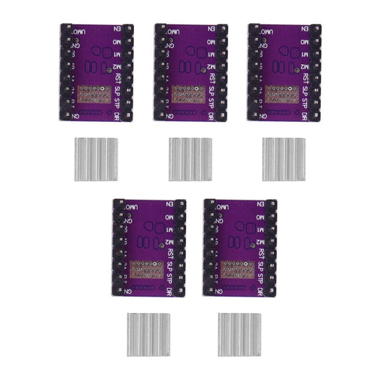 5pcs DRV8825 Stepper Motor Driver Module with Heat Sink for
