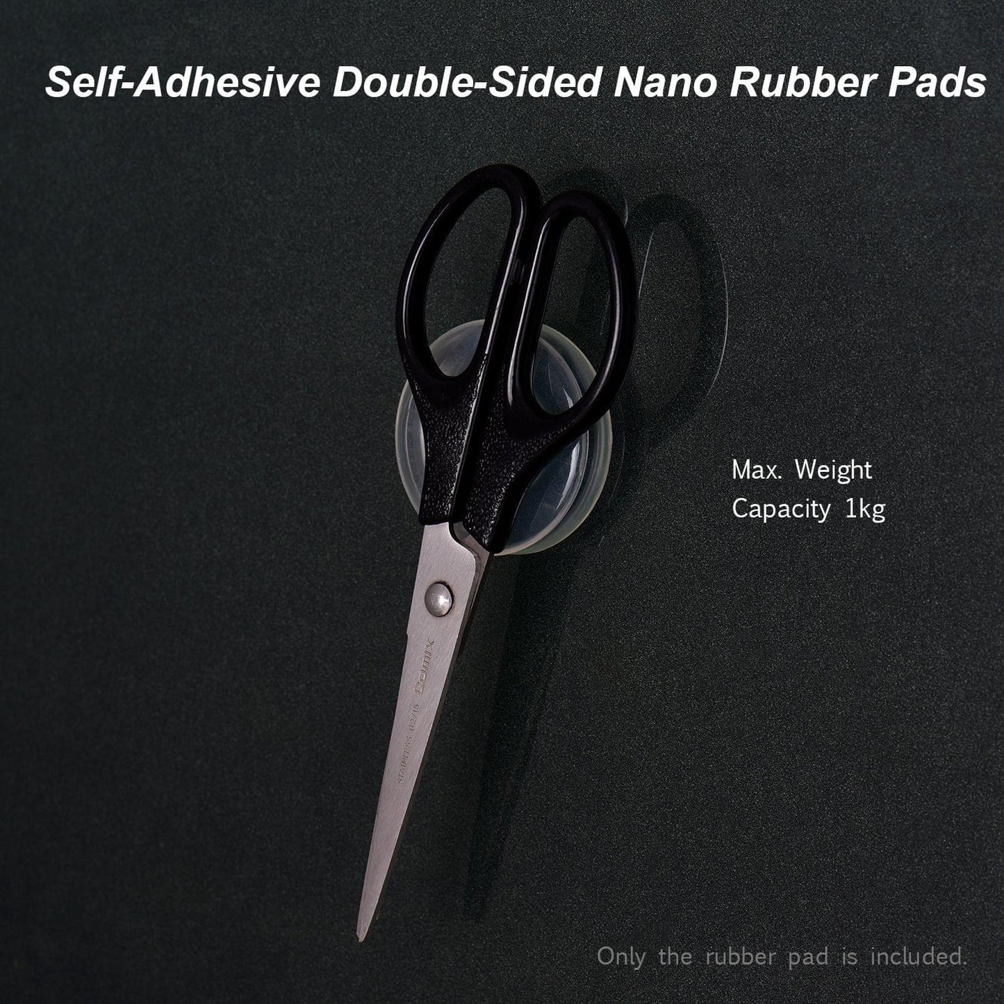 Magic Nano Rubber Pad Mobile Phone Holder Sticker Universal - Round& 3pcs