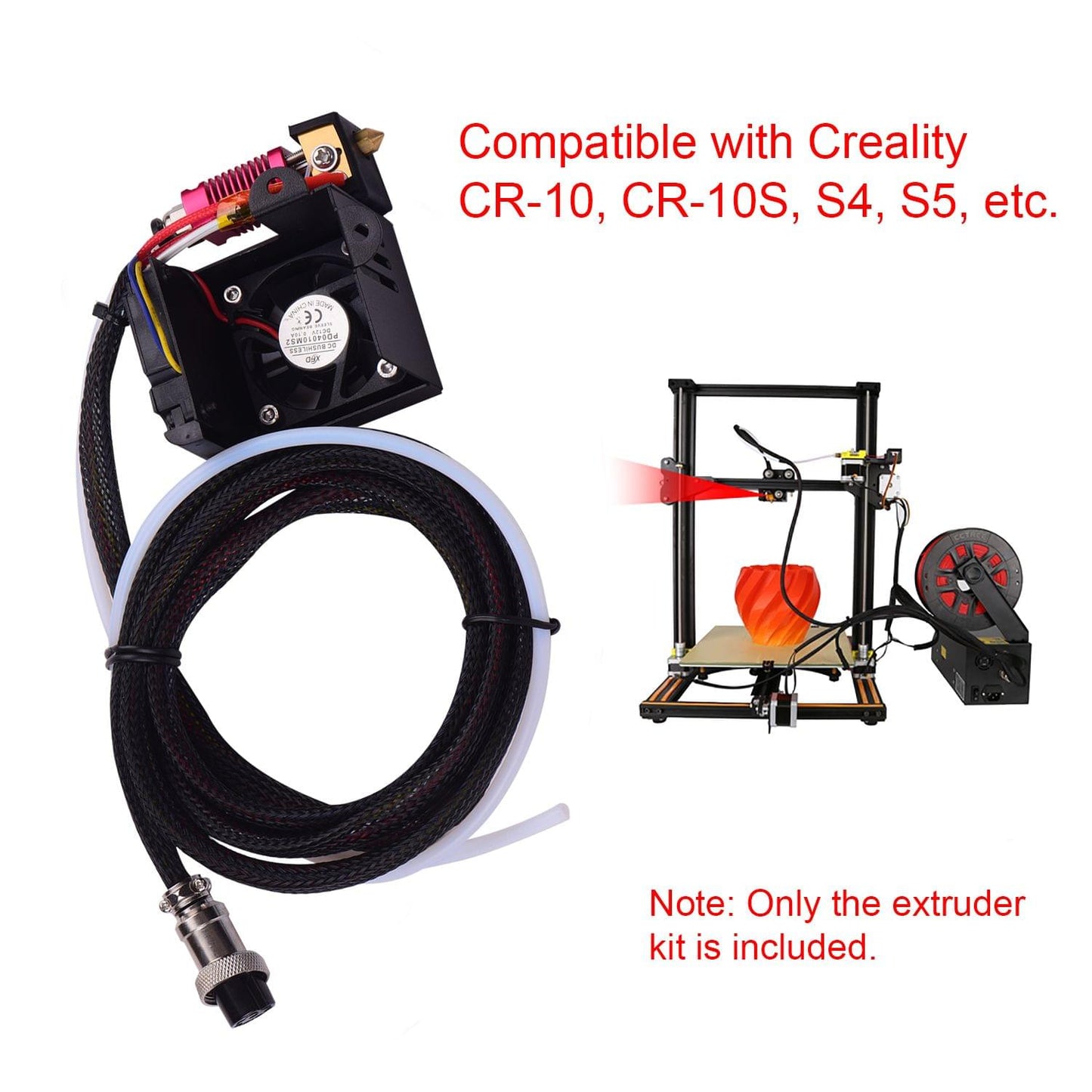1.75mm Hotend Extruder Kit with 0.4mm Nozzle Double
