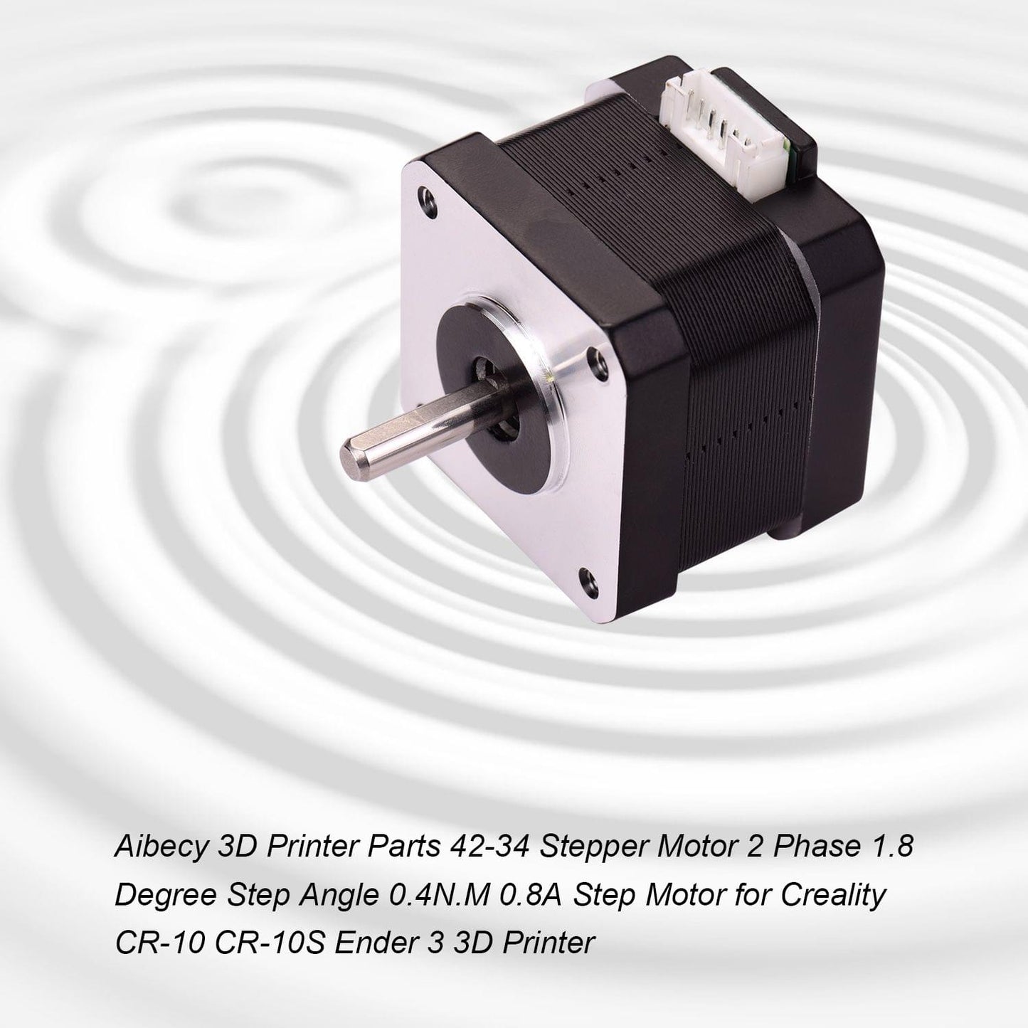 Aibecy 3D Printer Parts 42-34 Stepper Motor 2 Phase 1.8