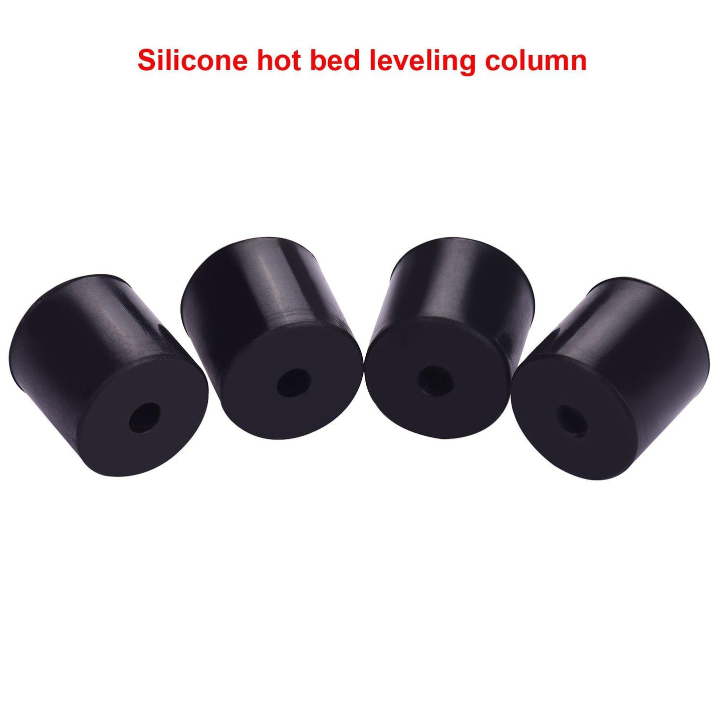 Aibecy 4pcs Silicone Solid Spacer Hot Bed Leveling Silica - 16mm
