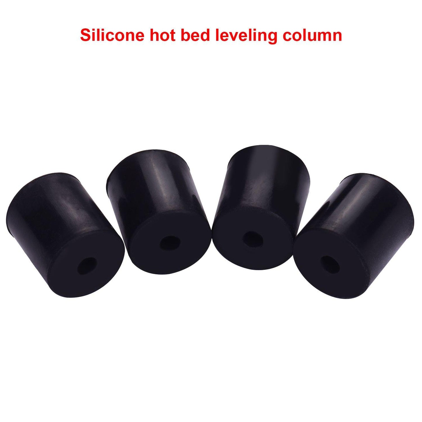 Aibecy 4pcs Silicone Solid Spacer Hot Bed Leveling Silica - 18mm