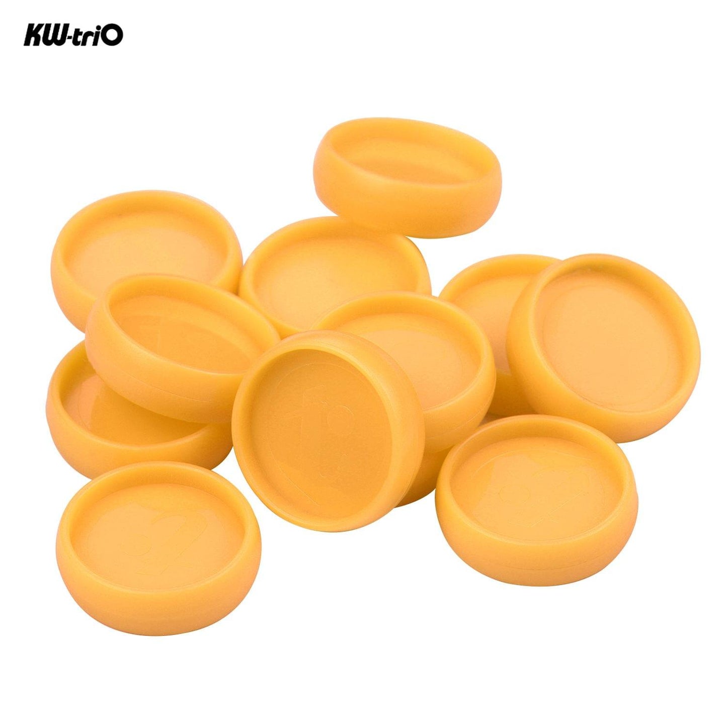KW-trio 12pcs DIY Disc Binding Ring T-type Mushroom Hole - 15mm Diameter