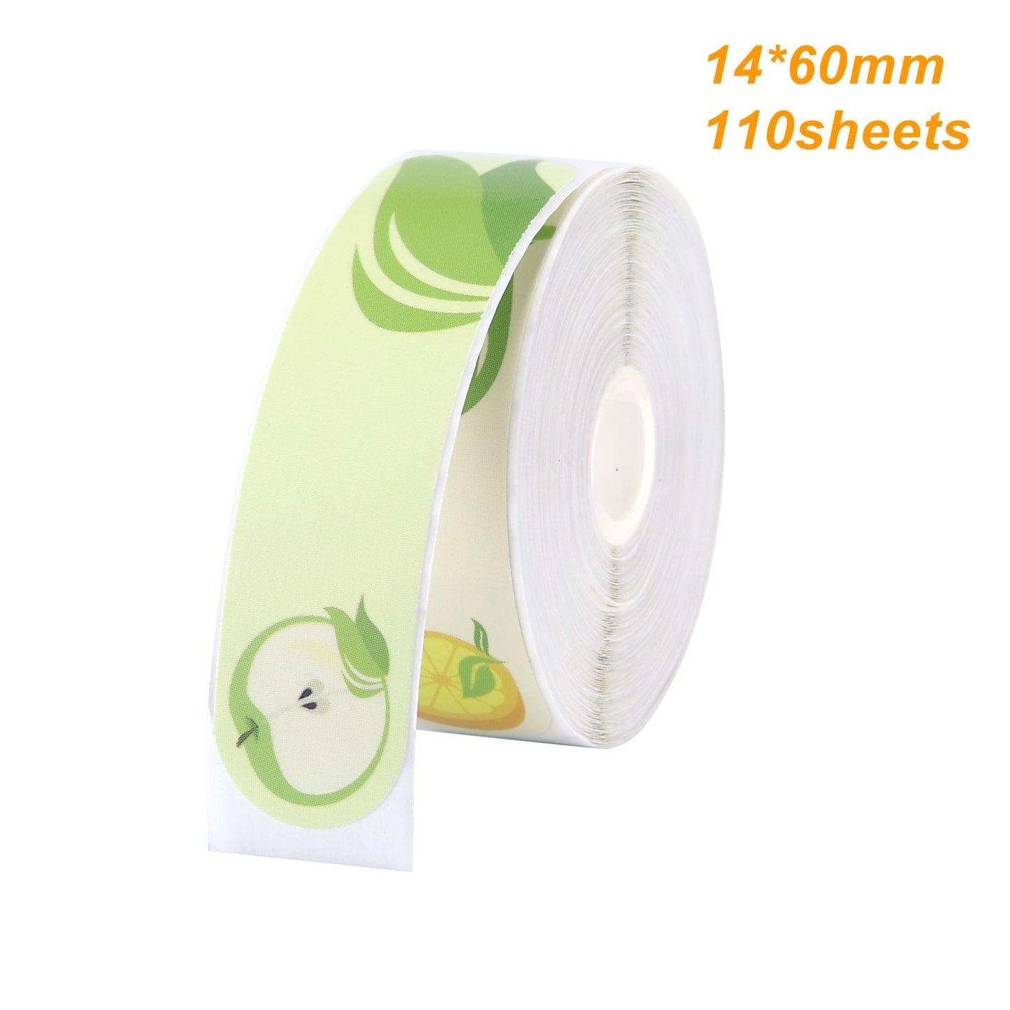 Thermal Printing Label Paper Barcode Price Size Name Blank - 14x60mm (110 sheets)